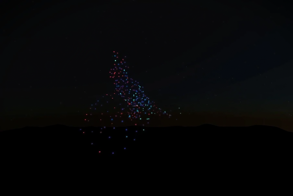 Represnta un loro e vuelo, la primera iteracion de espectaculos de Luxsit